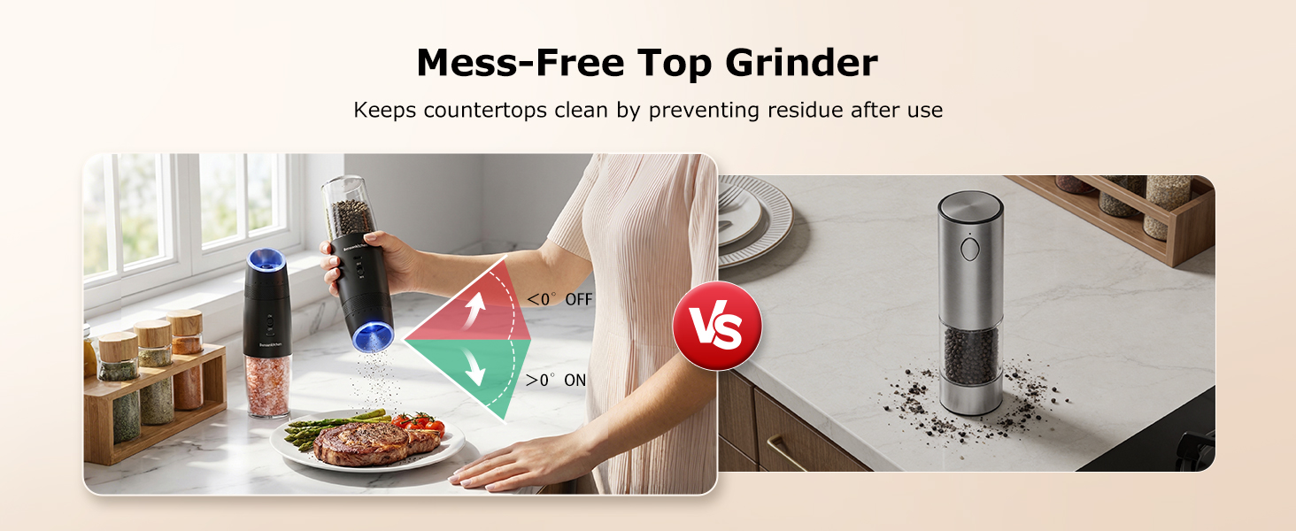 Electric Salt and Pepper Grinder
