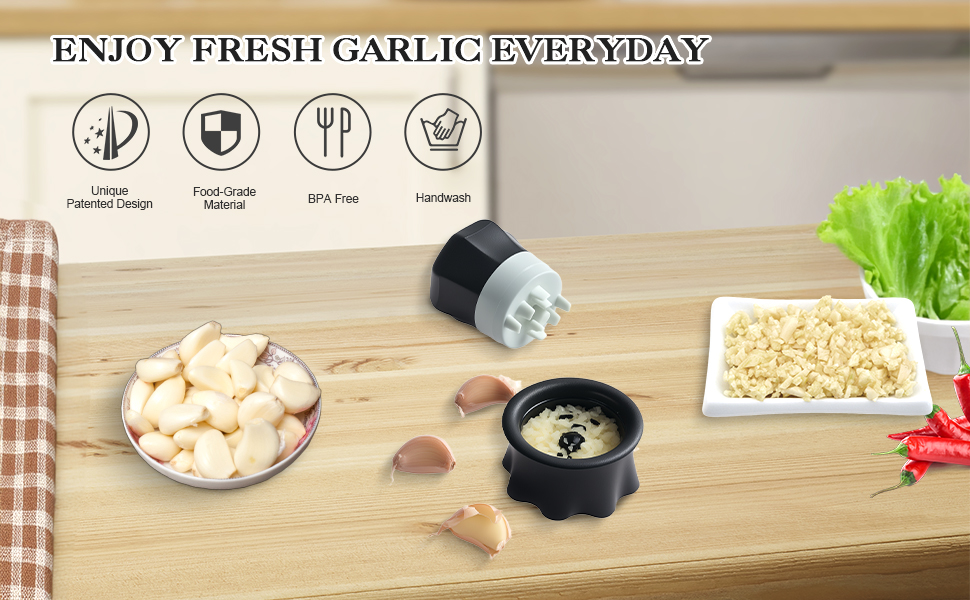 garlic press