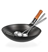 Yosukata carbon steel wok pan