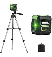 Laser Level 360 Self Leveling, Cross Line Laser with Self-Leveling, Vertical and Horizontal Line,...