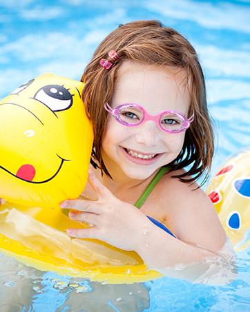 Swim Goggles with Bungee Strap