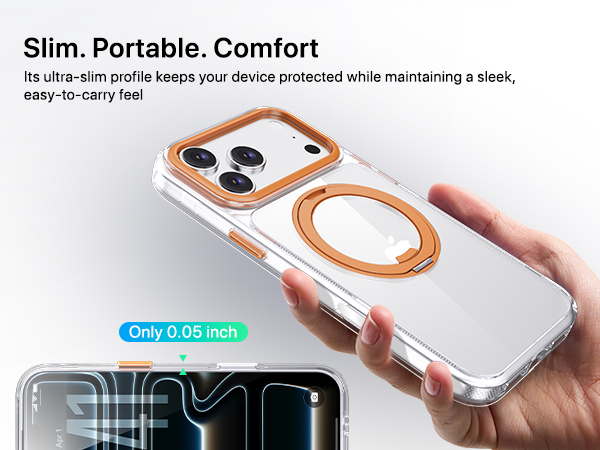 Slim portable comfort