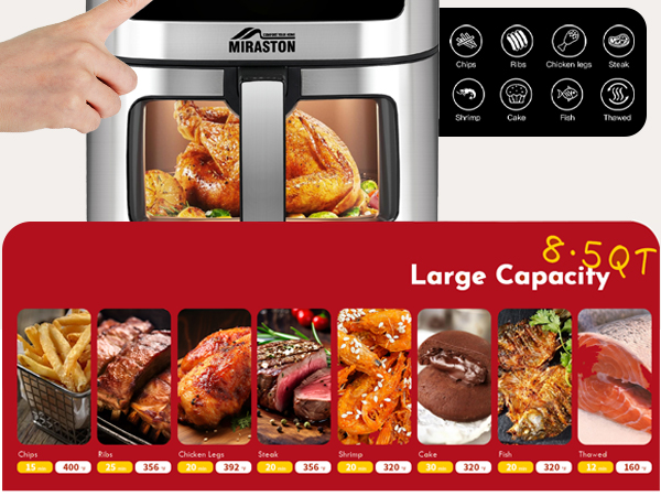 8.5QT air fryer