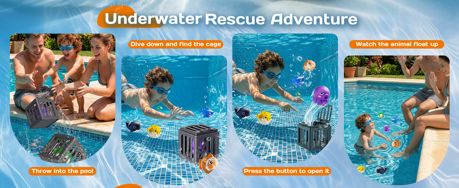 Water Swimming Dive Pool Game Toy