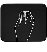 Mouse Pad, Nice and Cute Mouse Pad, Splash-Proof Textured 10.2 x 8.2Inch, Stitched Edge Non-Slip ...