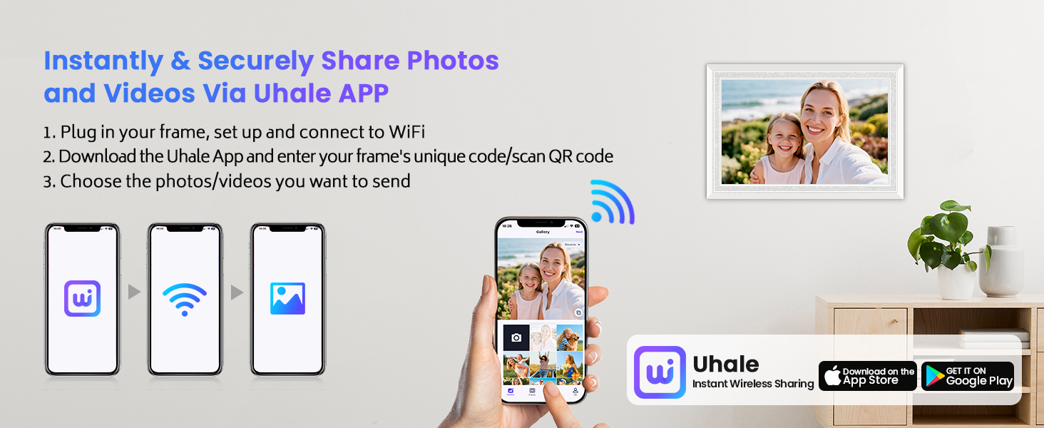 Share via Uhale APP