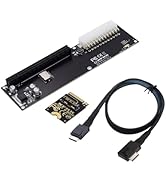 chenyang Oculink SFF-8612 to PCI-E 3.0/4.0 M.2 M-Key to PCIe 3.0/4.0 X16 Adapter for eGPU/GPD Win...
