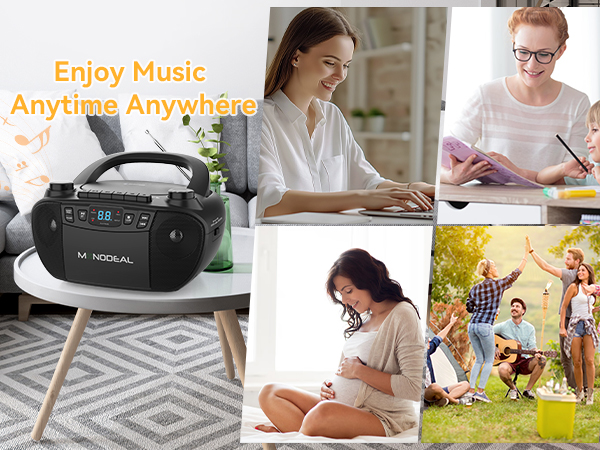 cd and cassette player combo