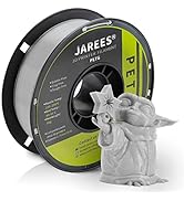 JAREES Petg Filament 1.75,Toughness Enhanced Petg Vacuum Sealed,Adhere Well 1kg Spool 3D Printer ...