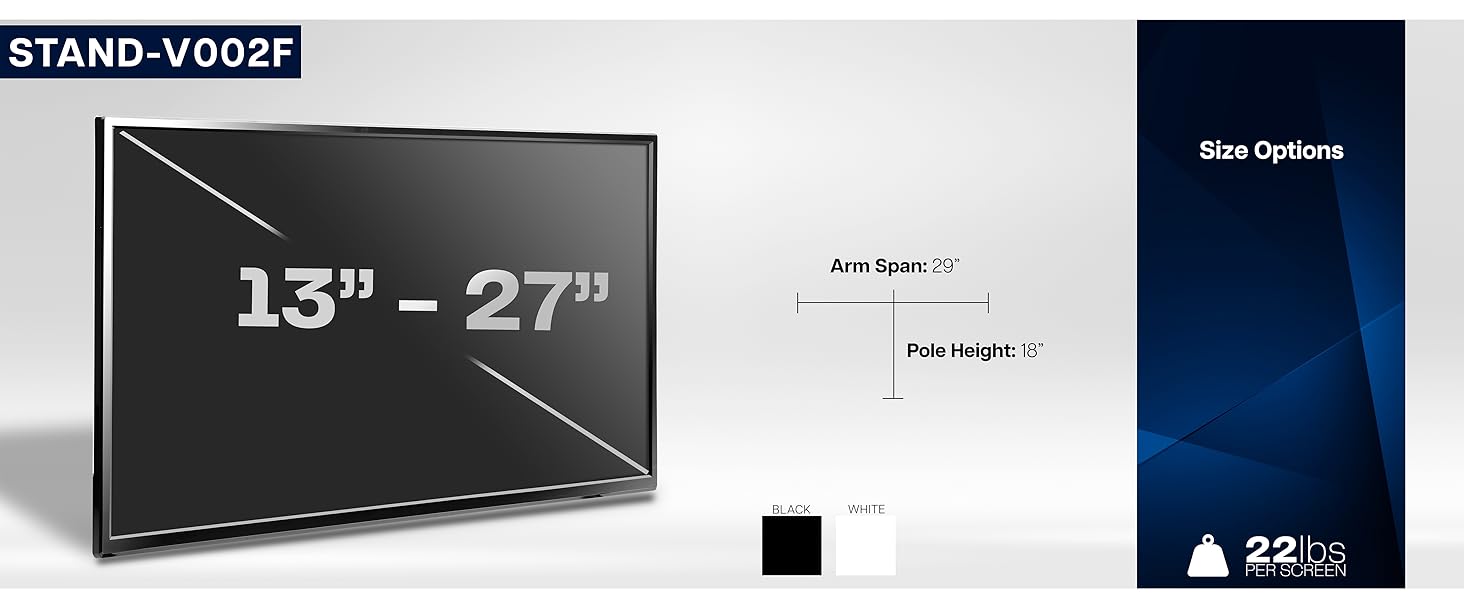 dual monitor mount adjustable desk stand clamp grommet tilt swivel rotate ergonomic setup