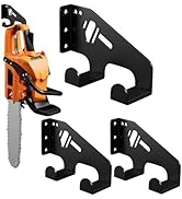 XZHXFX Chainsaw Hanger Wall Mount - Heavy Duty Chainsaw Holder for Garage Organization, Storage S...