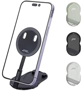 PGYTECH MagFlex Phone Stand, N52 Aluminum Alloy Magsafe Phone Photography Grip Fit for iPhone 17/...