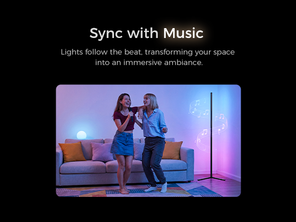 sync music lamp