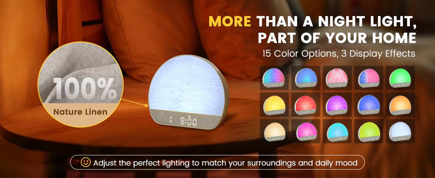 alarm clocks for bedrooms