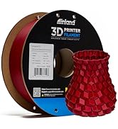 Inland PLA Filament 1.75mm Dark Red 1KG, 3D Printer Filament Dimensional Accuracy +/- 0.02mm, 1kg...
