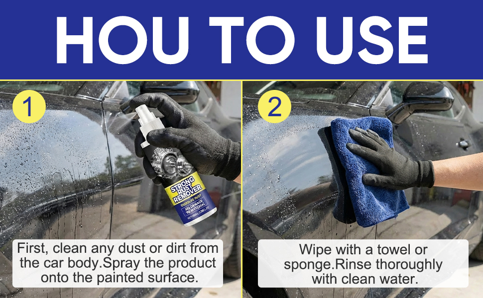 Rust Remover Spray, Multipurpose Rust Stain Remover