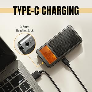 Raddy RF205 Portable FM Radio