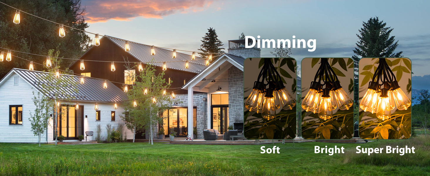 outdoor solar string lights