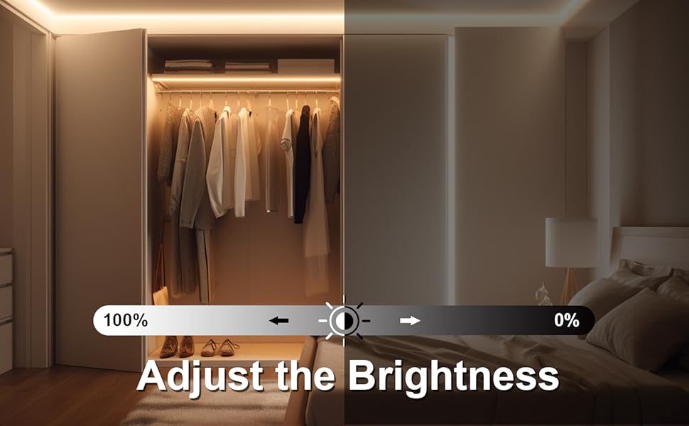 Adjust the brightness