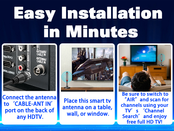 tv antenna for smart tv indoor