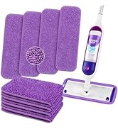 HOMEXCEL Reusable Microfiber Mop Pads for Swiffer PowerMop 8 Pack, Power Mop Pads Refills for 13 ...
