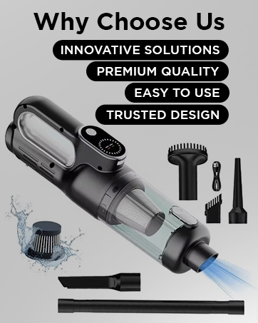 Luminoire handheld vacuum – premium quality, easy to use, with innovative trusted design