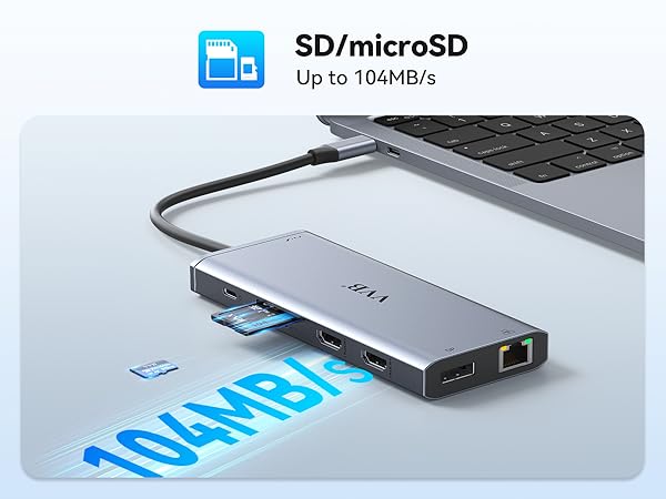 dell lenovo hp docking station dual monitor hdmi docking station