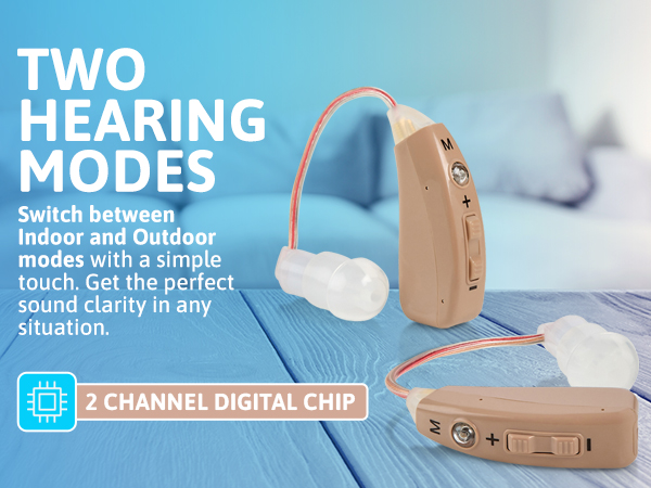noise reduction hearing amplifiers