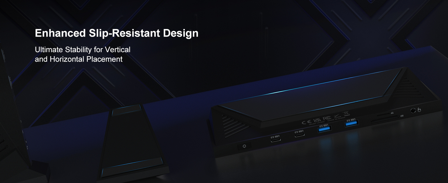 PORTTA 14 IN 1 Docking Station Triple Display