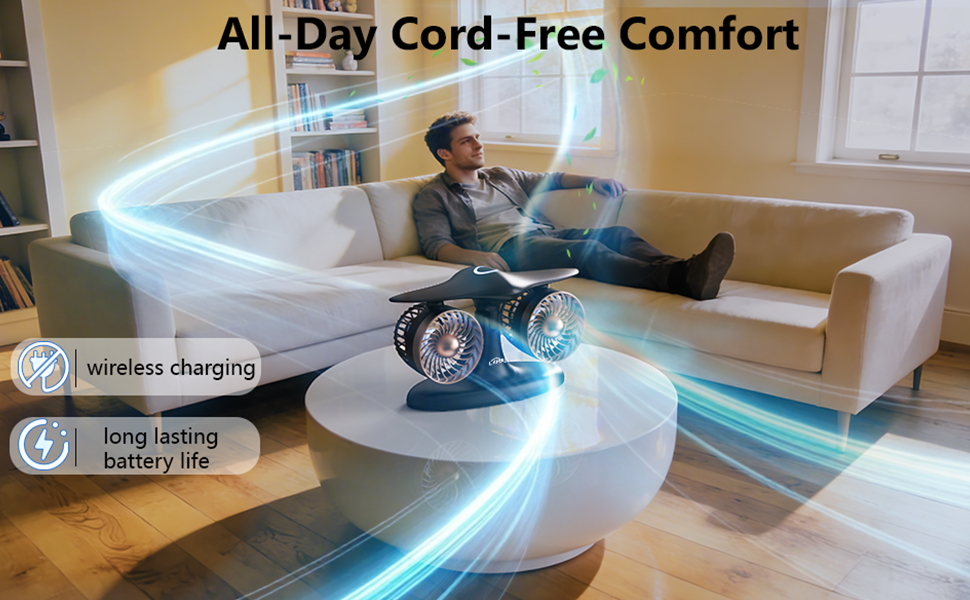 All-Day Cord-Free Comfort