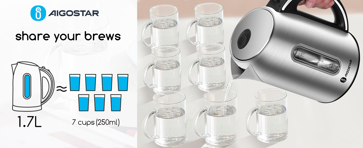 kettle electric 1.7l