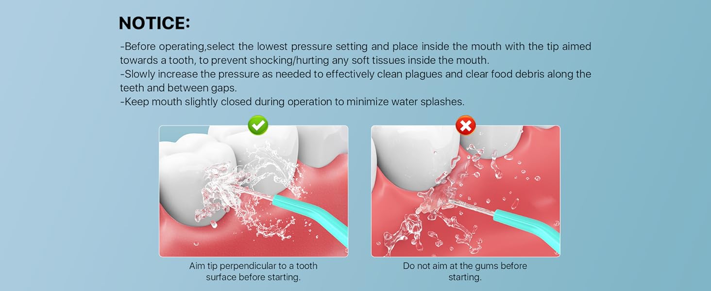 bentist water flosser