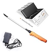 West Thorne Pro Cattle Prod, Newest Waterproof Livestock Prod Stick with LED Light, Rechargeable ...