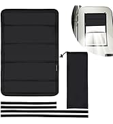 RVINGPRO Magnetic RV Window Shade 16"x25", Double-Side Foldable RV Vent Blackout Shade, Reflectiv...