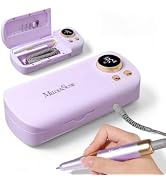 MelodySusie 2-in-1 Nail Drill SM330A 35000RPM with Built-in Storage Case | Coreless Motor, 330gf·...
