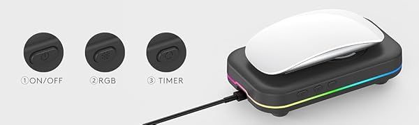 Mouse Jiggler Undetectable for Computer, USB Mouse Mover, Gaming Automatic Continuous