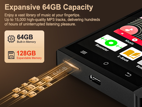 MP3 Player with Bluetooth