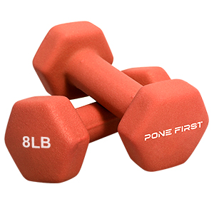 8LBS DUMBBELLS