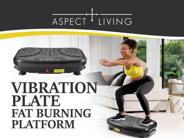 Vibration Plate Exercise Machine for Home Gym