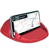 Loncaster Car Phone Holder, Car Phone Mount Silicone Car Pad Mat for Various Dashboards, Slip Fre...