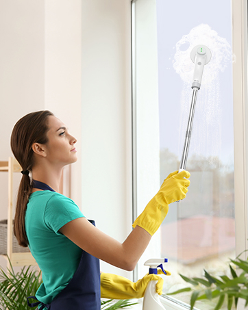 Electric Spin Scrubber, Cordless Cleaning Brush