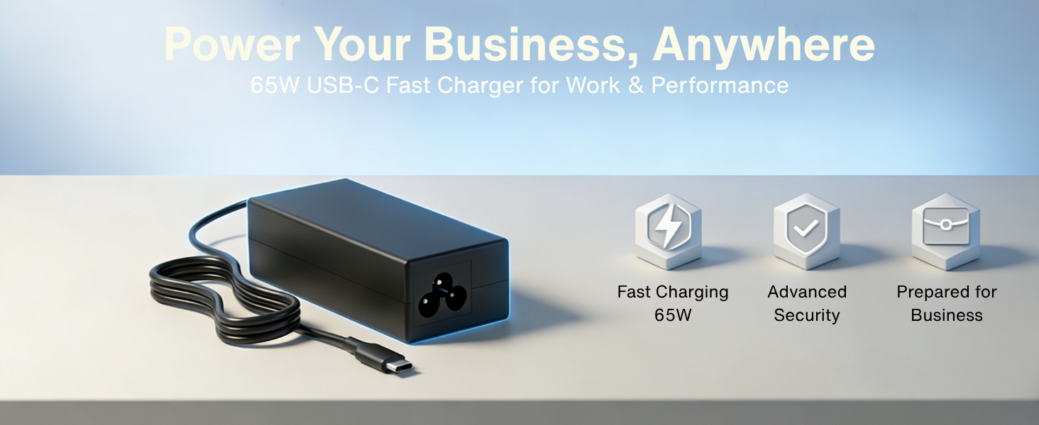 Universal 65W USB C Laptop Charger