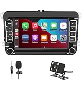 Car Stereo for VW Volkswagen Jetta Golf Passat Beetle Tiguan Polo EOS, 7" Touchscreen Car Radio w...