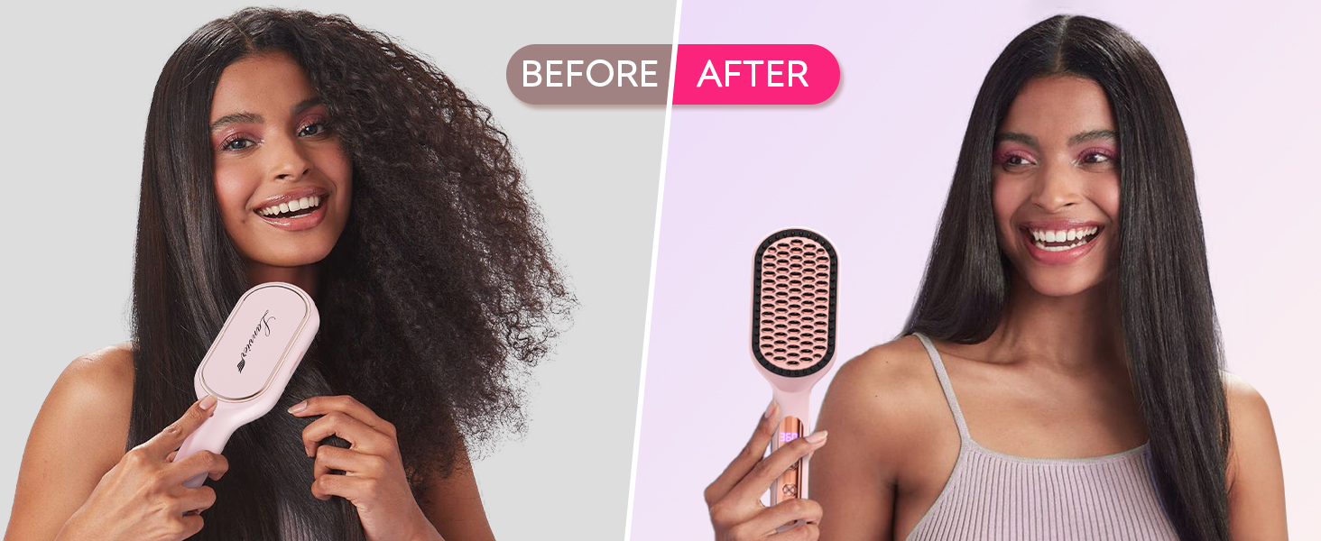 Ionic Hair Straightening Brush