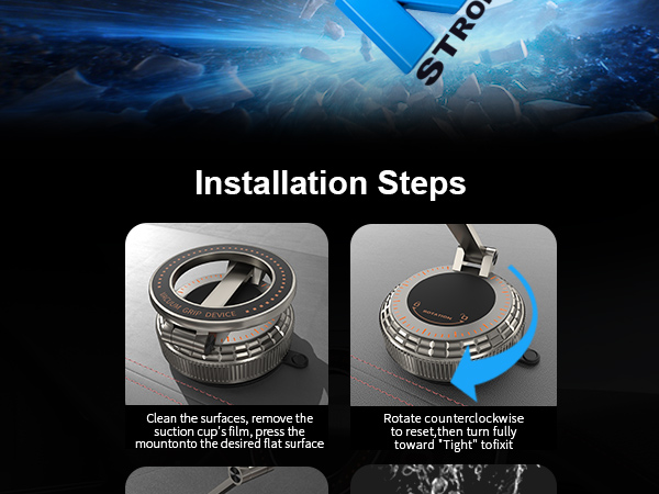 Metal Magnetic Car Phone Holder