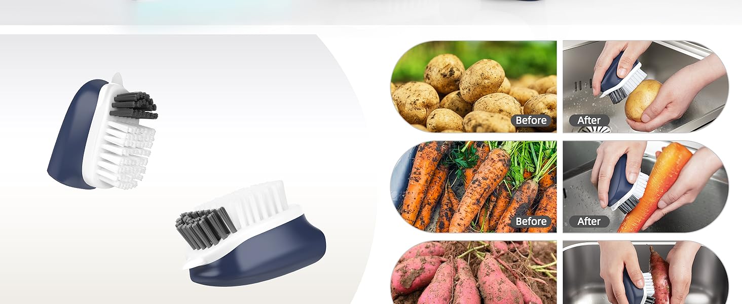 ROSEOK vegetable brush