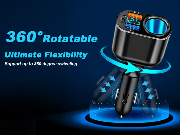 Car Socket Plug Adapter