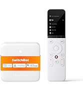 SwitchBot Universal Remote Control with Hub Mini Matter Enabled, Multi-use Smart Remote with Cust...