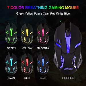backlit keyboard Wired Gaming Mouse RGB mouse gaming set up wired keyboard and mouse combo