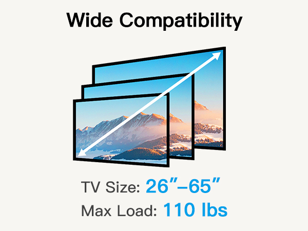 55 inch TV wall mount